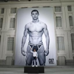 Cristiano Ronaldo onthult tweede ondergoedlijn