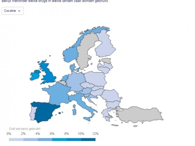 Drugsgebruik in Europa